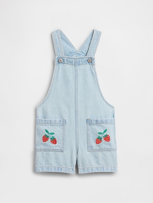 Image number 1 showing, babyGap Relaxed Denim Shortalls