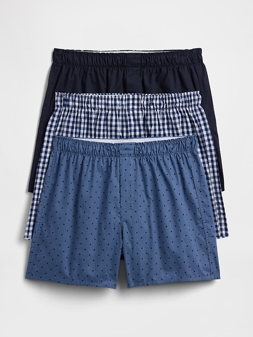 Image number 1 showing, 4" Relaxed Boxers (3-Pack)