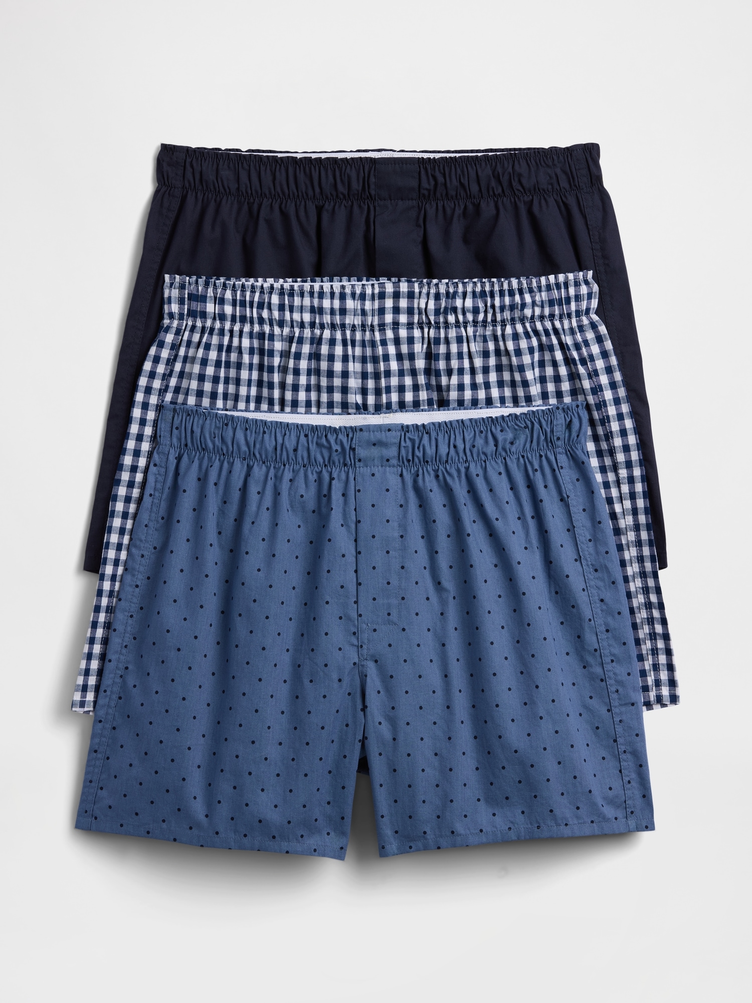 4" Relaxed Boxers (3-Pack)
