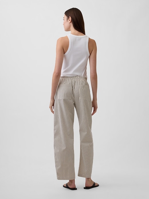 Image number 4 showing, High Rise Easy Barrel Khakis