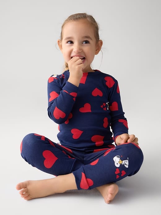 Image number 4 showing, babyGap &#124 Peanuts 100% Organic Cotton PJ Set