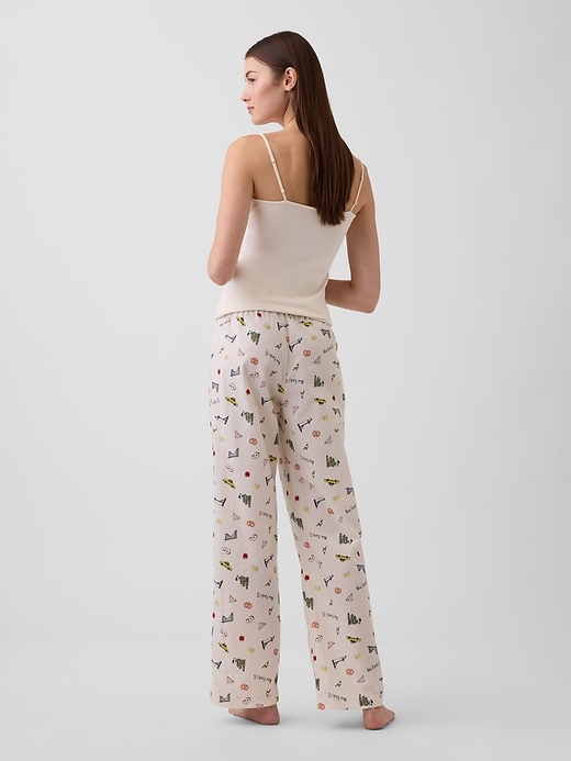 Image number 2 showing, Poplin PJ Pants