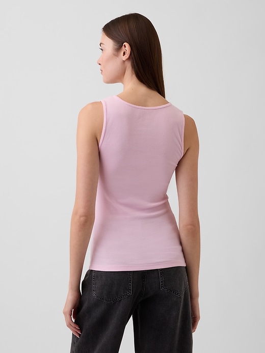 Image number 2 showing, Gap Logo Ribbed Tank Top