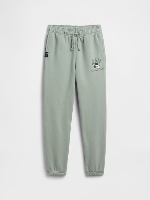 Image number 1 showing, GapKids × Disney Mickey Mouse Relaxed Logo Joggers