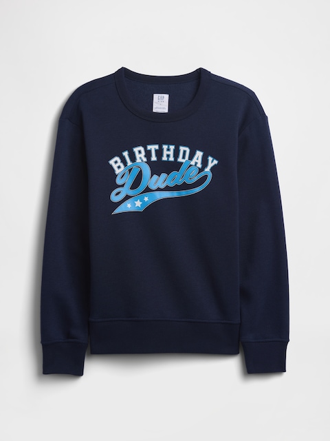 Kids Relaxed Crewneck Sweatshirt