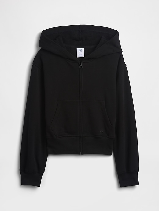 Image number 1 showing, Kids Relaxed Wedge Zip Hoodie