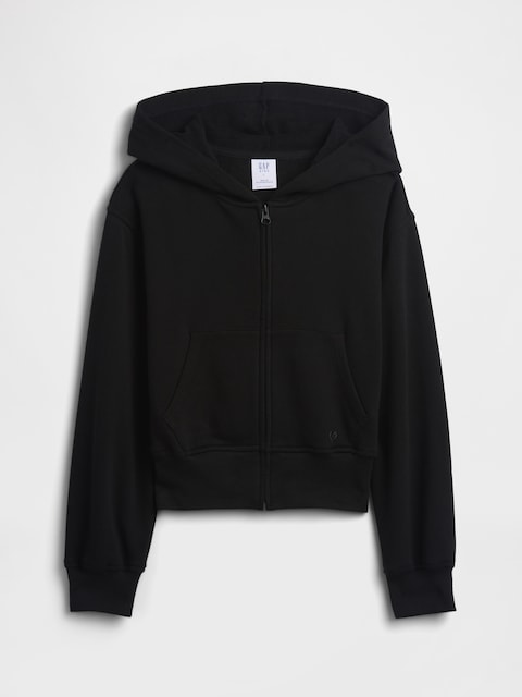 Kids Relaxed Wedge Zip Hoodie