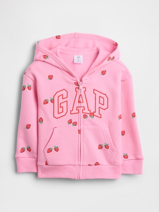 Image number 1 showing, babyGap Relaxed Logo Zip Hoodie