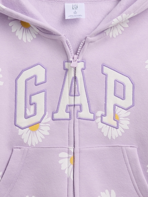 Image number 3 showing, babyGap Relaxed Logo Zip Hoodie
