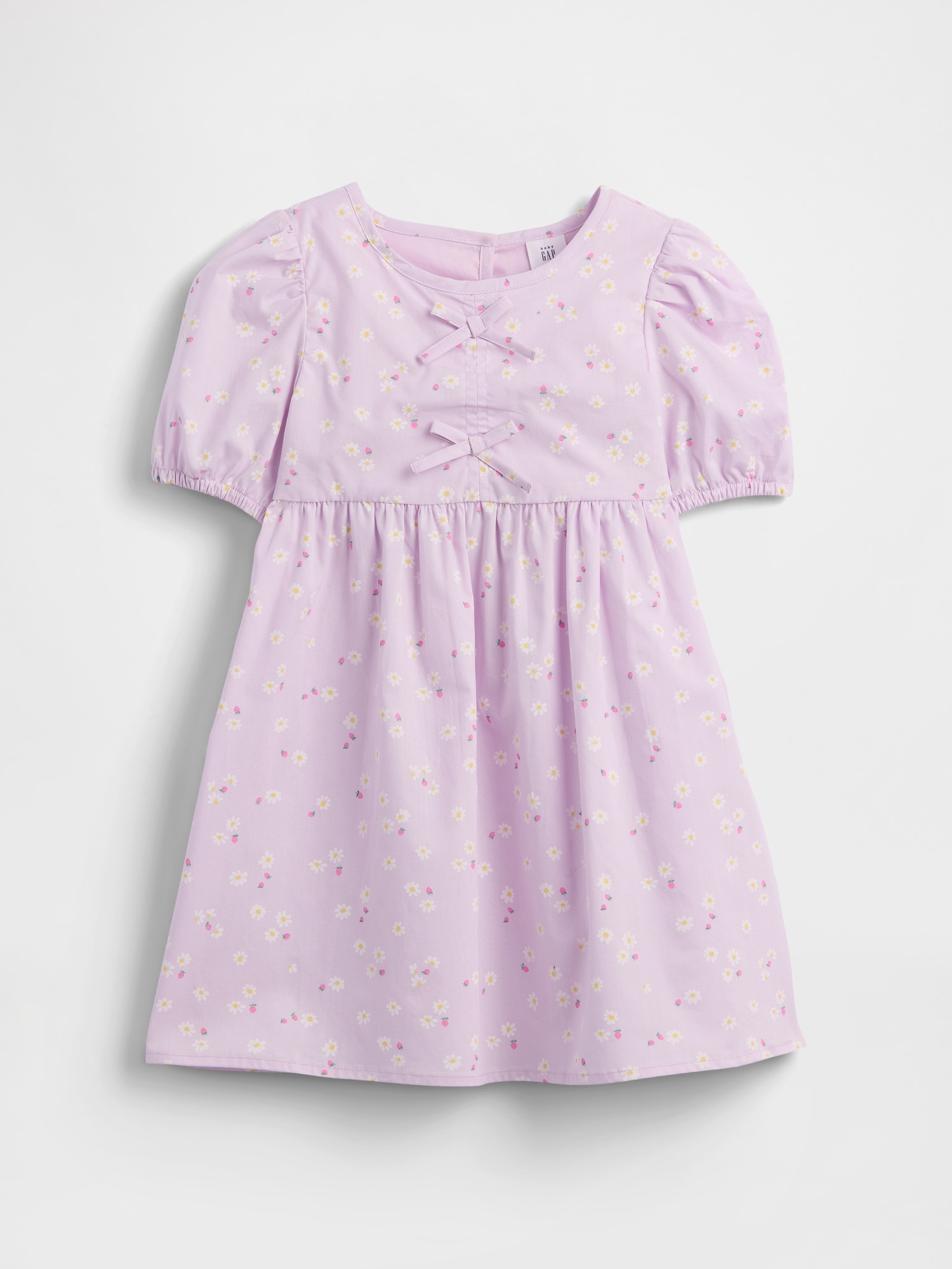 babyGap Puff Sleeve Bow Dress
