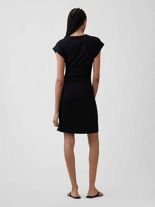 Image number 2 showing, Ruched Jersey Mini Dress