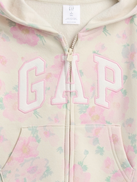 Image number 3 showing, babyGap Relaxed Logo Zip Hoodie
