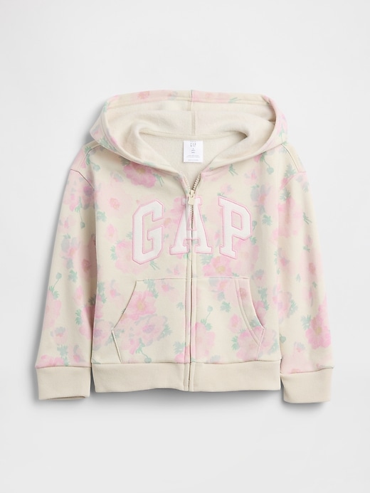 Image number 1 showing, babyGap Relaxed Logo Zip Hoodie