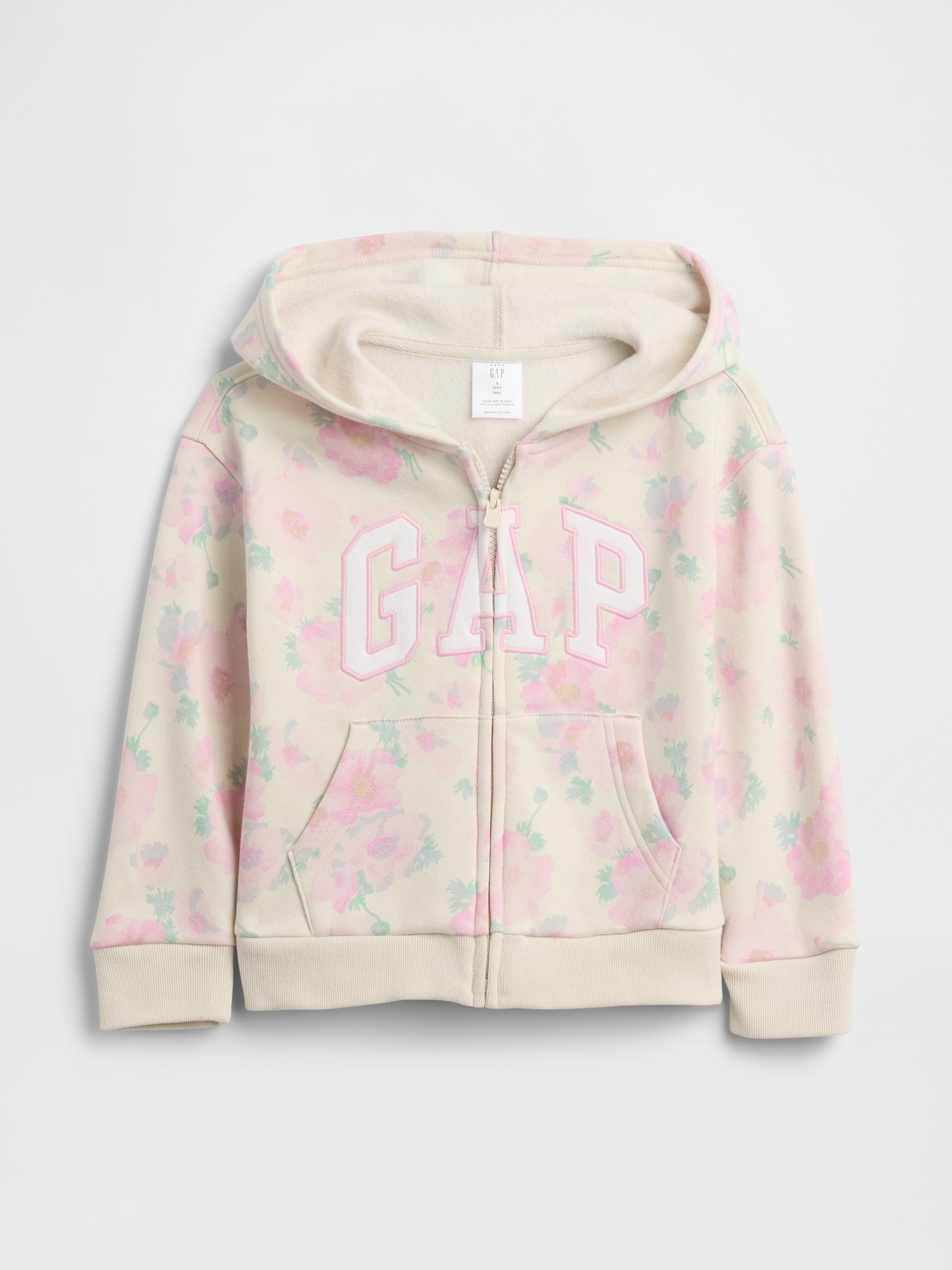 babyGap Relaxed Logo Zip Hoodie