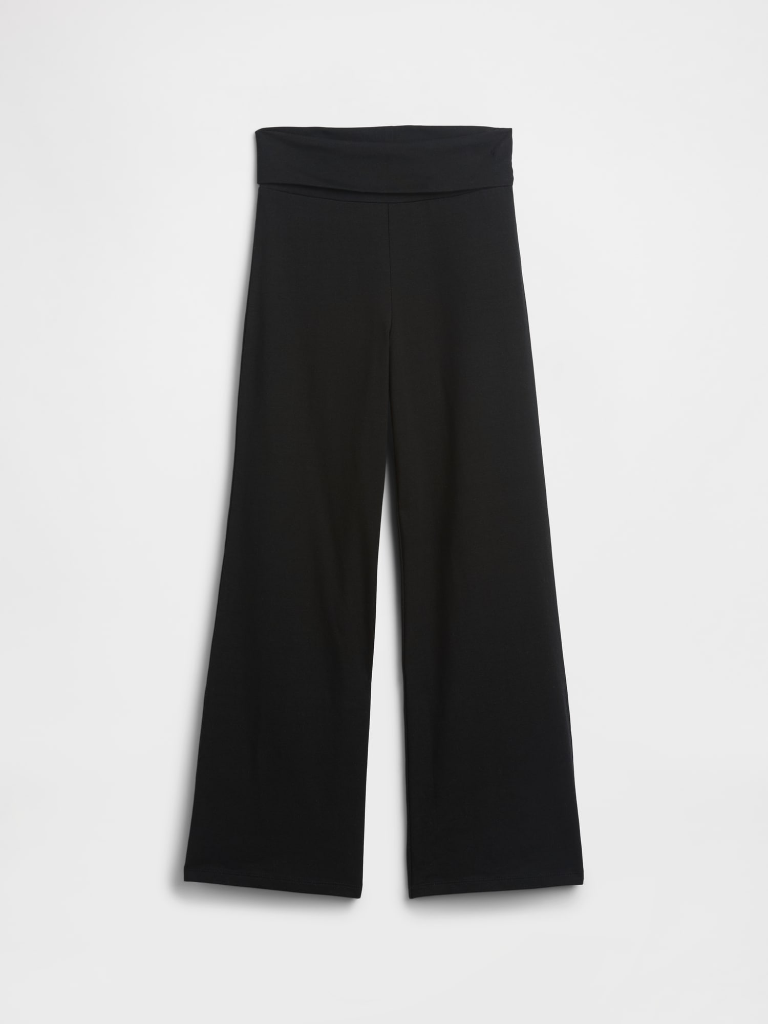 Kids Stretch Jersey Foldover Leggings