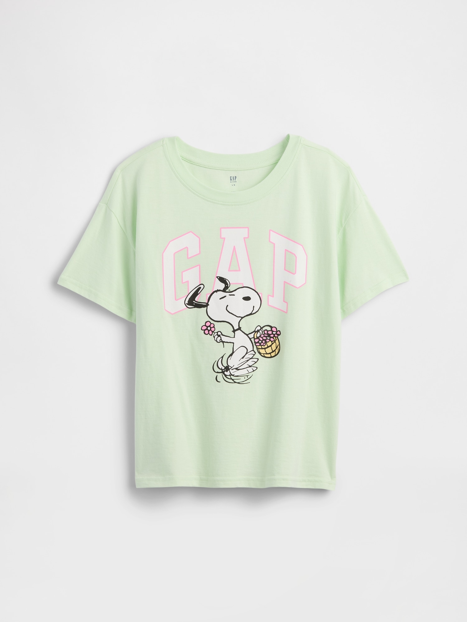 GapKids | Peanuts Oversized Logo T-Shirt