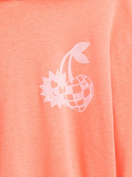 Image number 3 showing, Kids Relaxed French Terry Hoodie