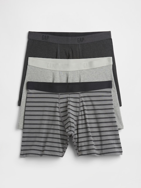 5" Boxer Briefs (3-Pack) - Grey Multi