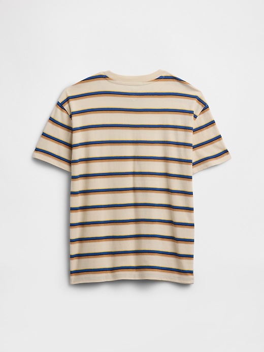Image number 2 showing, Kids Everyday Soft Stripe Pocket T-Shirt