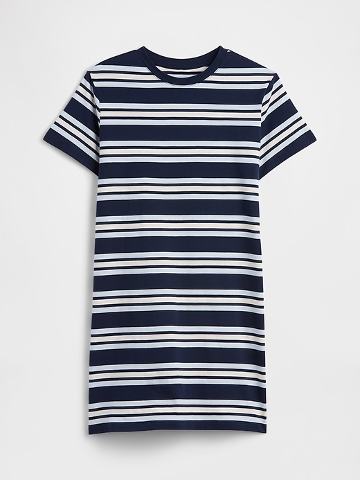 Image number 6 showing, Relaxed Stripe Mini T-Shirt Dress