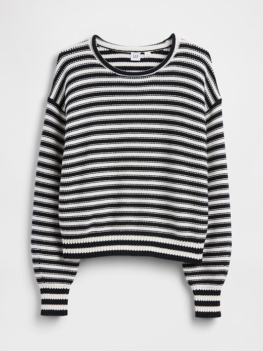 Image number 5 showing, Relaxed Stripe Rollneck Sweater