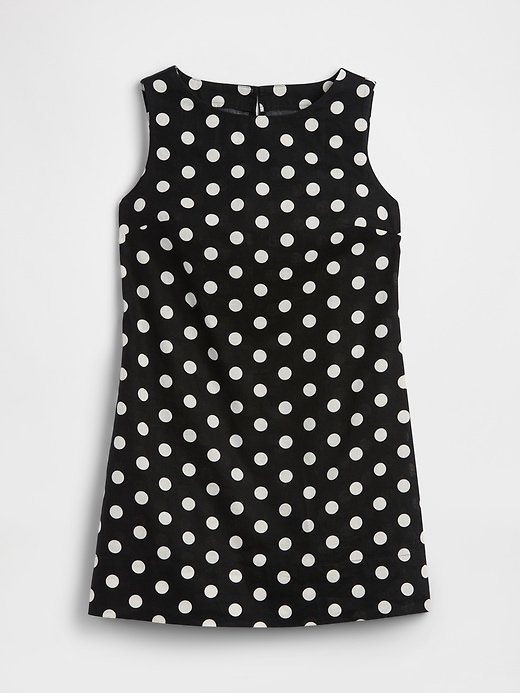 Image number 4 showing, Linen-Blend Apron Mini Dress