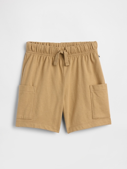 Image number 1 showing, babyGap Pull-On Jersey Cargo Shorts