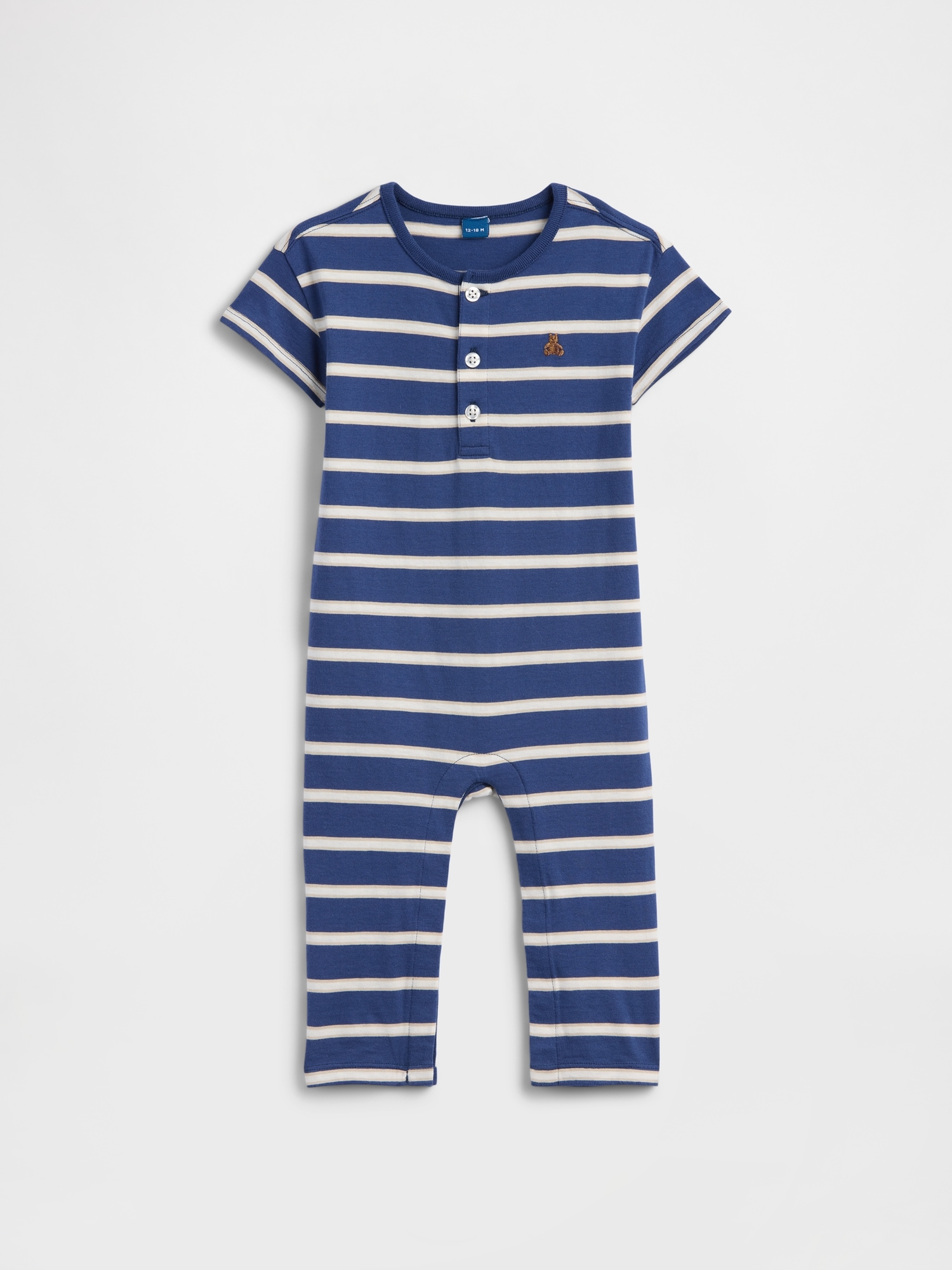 Baby Brannan Bear Henley One-Piece