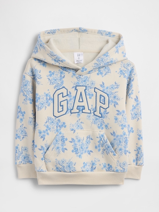 Image number 1 showing, babyGap Relaxed Logo Print Hoodie
