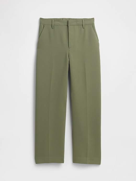 Image number 7 showing, 100% Recycled Easy Straight Crop Trousers