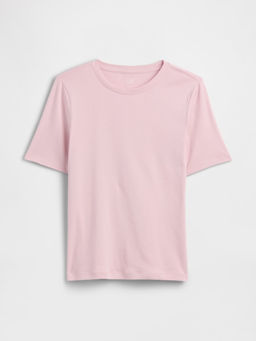 Image number 5 showing, Modern Ribbed Crewneck T-Shirt