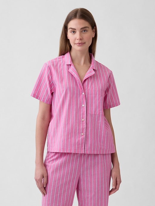 Image number 1 showing, Poplin PJ Shirt
