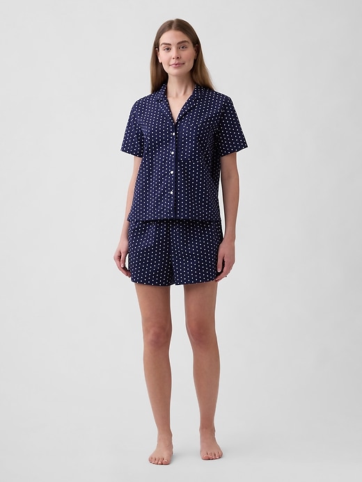 Image number 3 showing, Poplin PJ Shirt