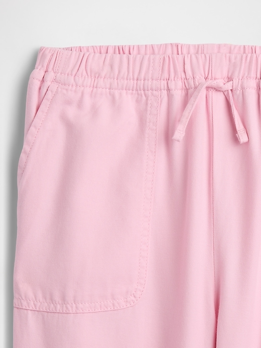 Image number 3 showing, Kids Pull-On Twill Utility Joggers