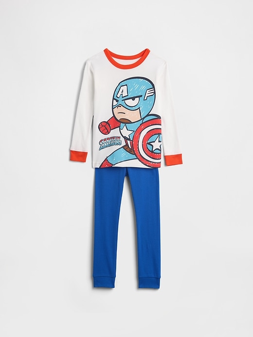 Image number 1 showing, Kids & babyGap | Marvel 100% Organic Cotton PJ Set