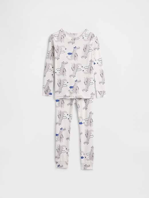 Image number 1 showing, babyGap 100% Organic Cotton Dragon PJ Set