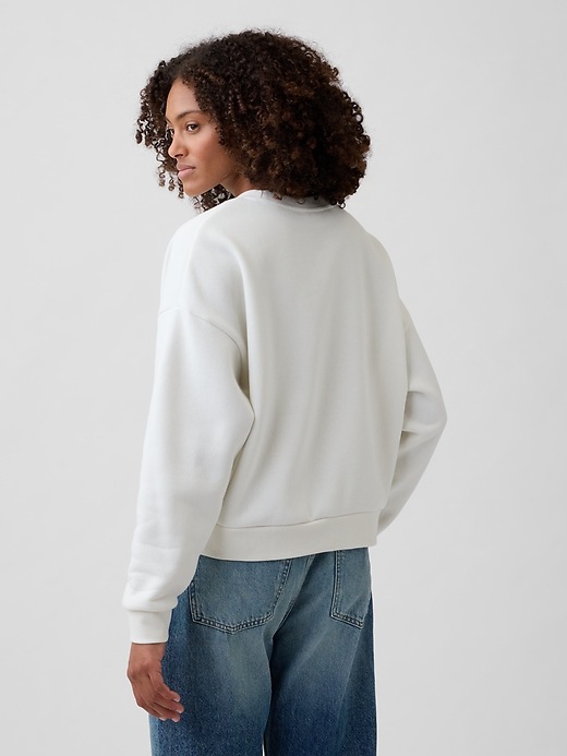 Image number 2 showing, Peanuts Oversized Wedge Sweatshirt