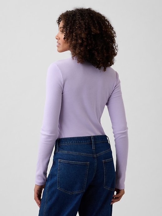 Image number 2 showing, Essential Ribbed Crewneck T-Shirt