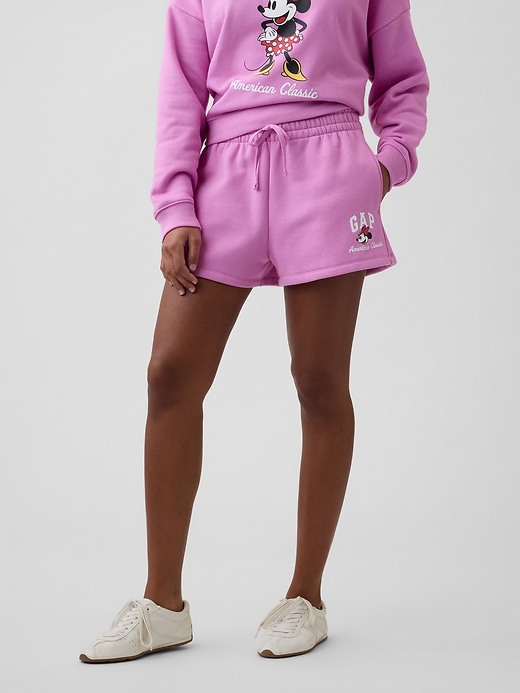 Image number 3 showing, Gap × Disney Minnie Mouse Logo Shorts