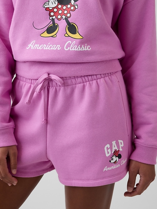 Image number 4 showing, Gap × Disney Minnie Mouse Logo Shorts