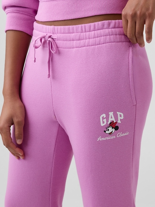 Image number 4 showing, Gap × Disney Minnie Mouse Bootcut Joggers