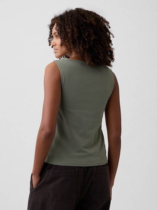 Image number 2 showing, Boatneck Tank Top