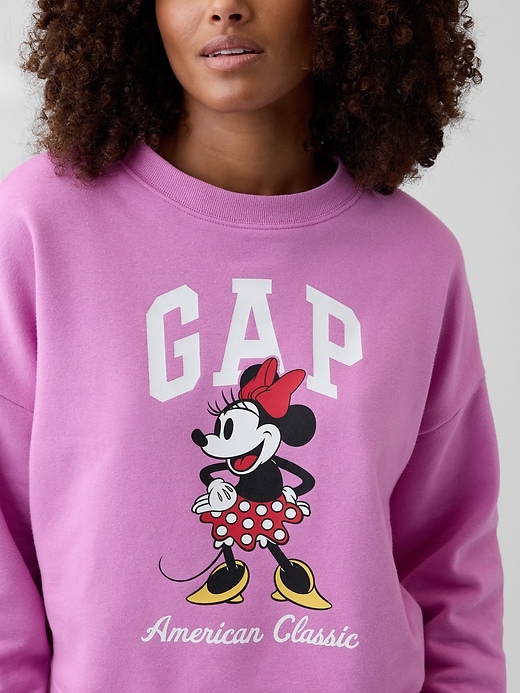 Image number 4 showing, Gap × Disney Minnie Mouse Oversized Logo Sweatshirt