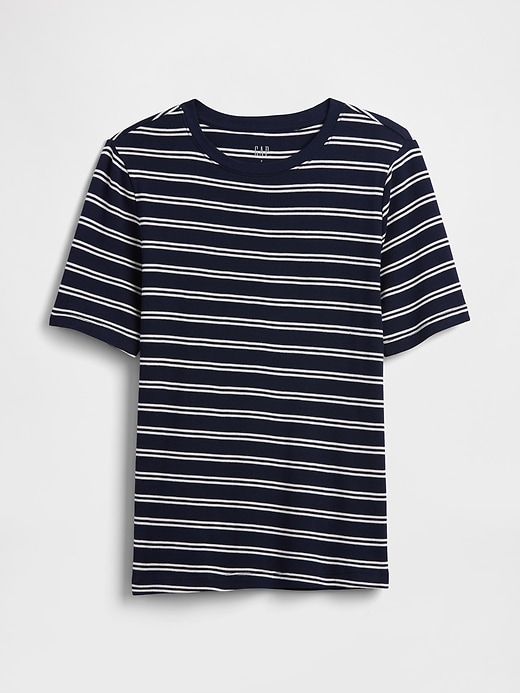 Image number 5 showing, Modern Ribbed Crewneck T-Shirt