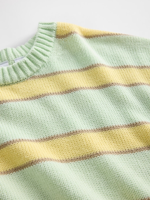 Image number 4 showing, Relaxed Cotton Crewneck Sweater