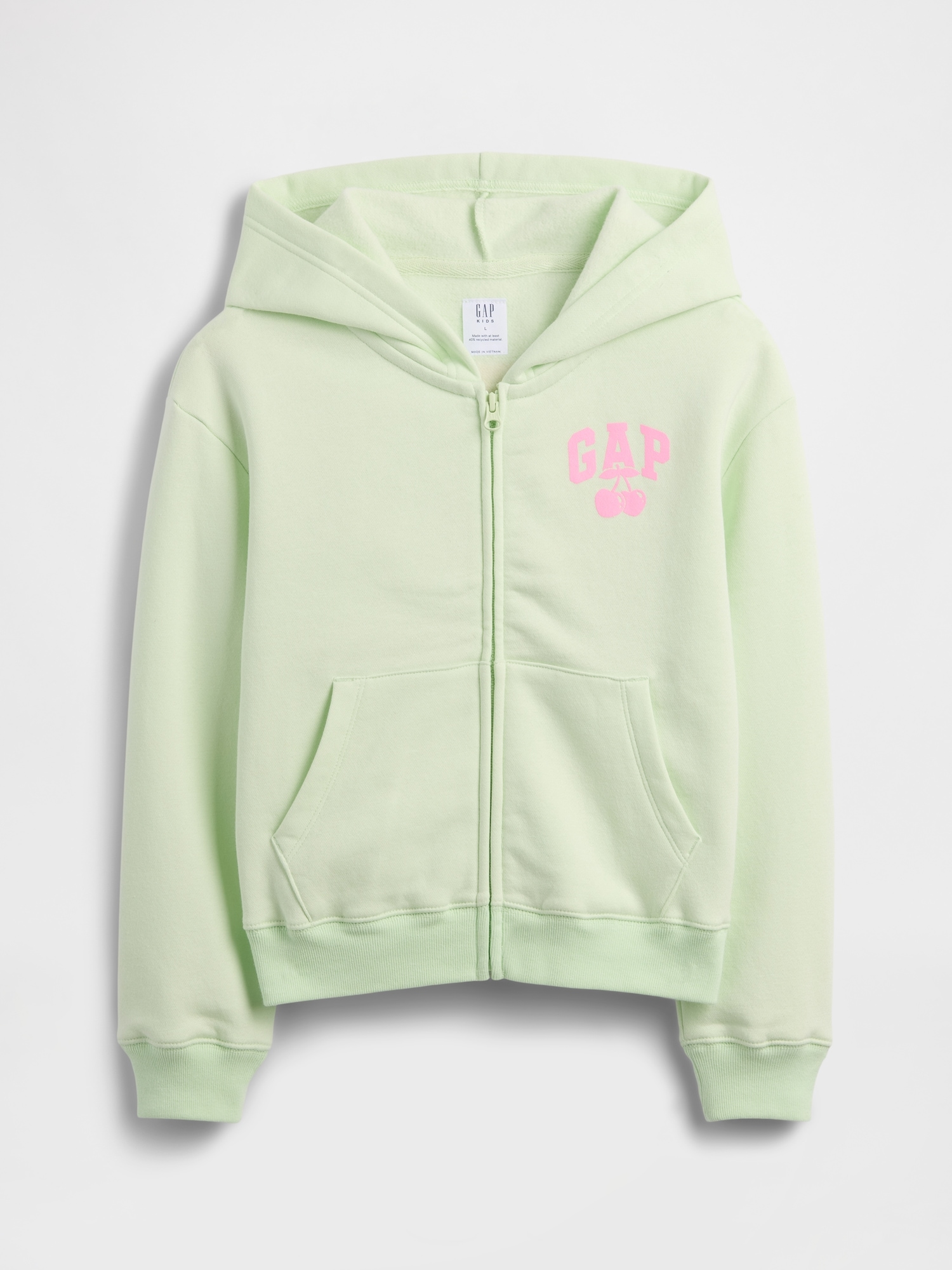 Kids Relaxed Gap Logo Zip Hoodie