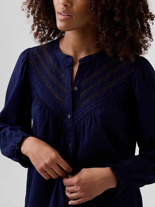 Image number 4 showing, Relaxed Lace Top