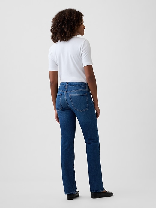 Image number 4 showing, Mid Rise '90s Straight Jeans