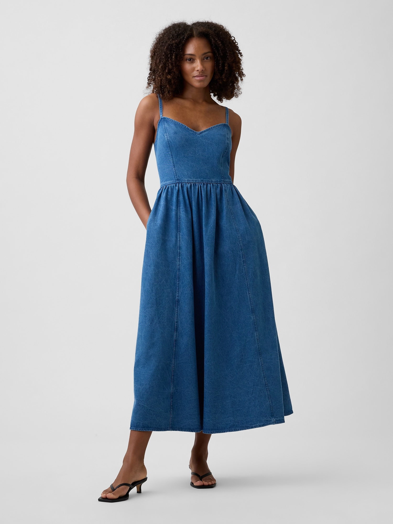 Sweetheart Midi Dress