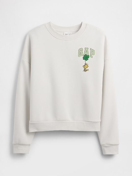 Image number 5 showing, Peanuts Oversized Wedge Sweatshirt